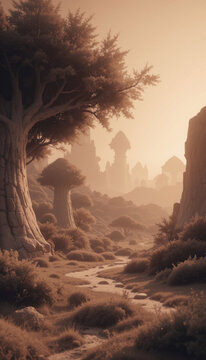 Whispers of Yesteryear: Nostalgic Visual Serenity