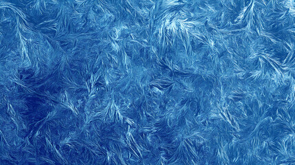 Obraz premium Ice pattern on frozen window seamless background, frost, cold, winter,glass, textured, frosty, chilly, icy, frostwork. Frostweave. Illustration