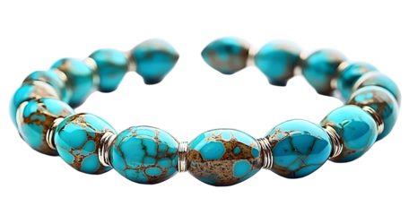 PNG Turquoise bracelet gemstone jewelry transparent background