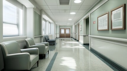 Serene Healthcare Environment with Comfortable Seating