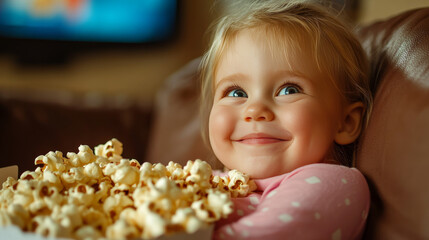 Cinema cartoon web banner, loving couple in movie theater, man and woman look on each other sitting in empty hall front of glowing screen with film, buying tickets online service vector webpage design