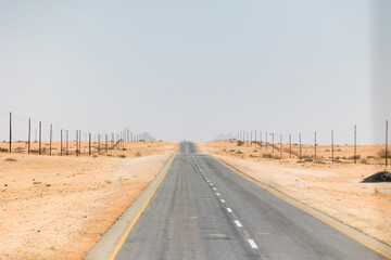 road in the desert