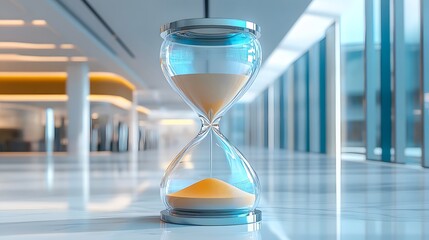 Futuristic Hourglass Concept
