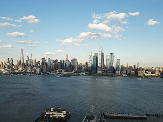 NYC, The skyline of New York City.