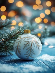 Festive Christmas Ornament Decoration