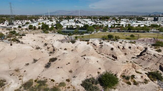 Charlie Frias Park Las Vegas Drone Video Aerial Nevada