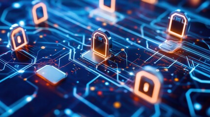 Animated Cybersecurity Layers with Firewalls in Action