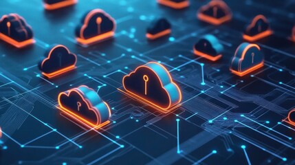 Animated Network Layers in Digital Infrastructure