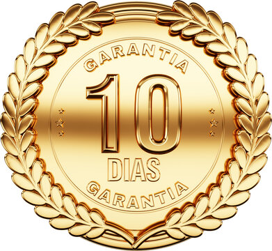 modelagem 3d medalha de ouro certificado de garantia valido por 30 dias textura de ouro