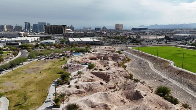 Charlie Frias Park Las Vegas Drone Video Aerial Nevada