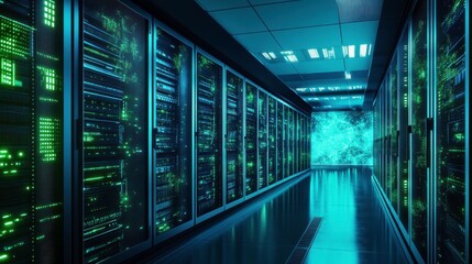 Sustainable Data Center with Natural Lighting and Eco Design