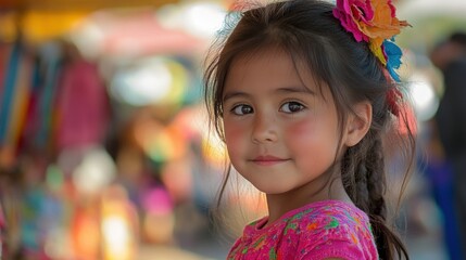 Fototapeta premium Bright Local Craft Show with Diverse Ethnicities