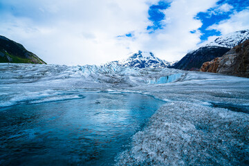 Meade Glacier Landscape