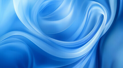 Obraz premium Abstract Blue Square Elements with Geometric Shapes on Background