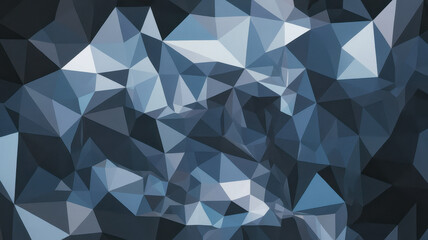 An abstract geometric pattern featuring shades of blue, creating a dynamic and textured composition...