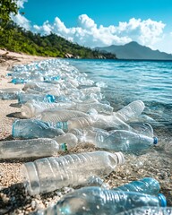Environmentalist activism on World Environment Day clean beaches, reducing plastic pollution, and promoting ecoconscious living