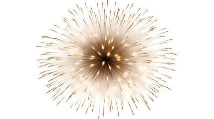 Festive display of vibrant golden fireworks bursting with glittering sparks, celebrating a special occasion.