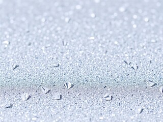 Obraz premium Shimmering fine glitter particles on a white background, festive, small