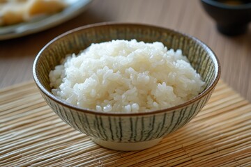 Cured cod roe served with rice