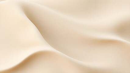 Obraz premium Neutral abstract waves in soft sand and stone hues, with subtle gradients and a smooth, minimal texture, perfect for highlighting product details