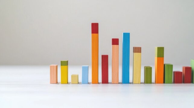 Stacked bar chart of GDP contributions by sector. Featuring segmented bars