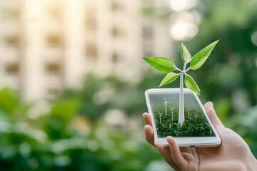 Sustainable Energy Future on a Smart Phone
