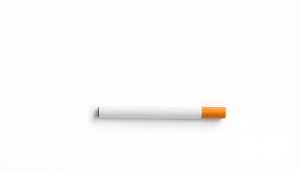 Cigarettes concept isolated on white background isolated with white highlights, png