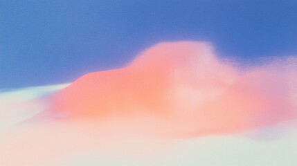 Vibrant abstract gradient background with blending colors for spring themes