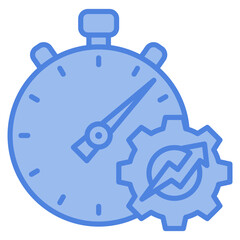 Stopwatch Icon Element For Design