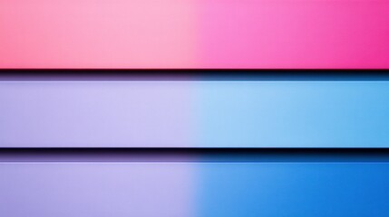 Fototapeta premium A gradient of colors transitioning from pink to blue, creating a smooth blend.