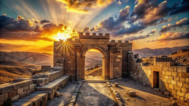 Exodus: Edom's Denied Passage - Architectural Photography