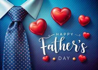 Father's Day Banner - Macro Photography Realistic Design