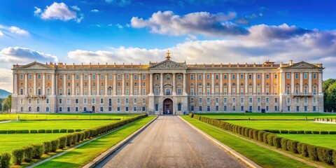 Grand and opulent royal palace in Caserta, Italy, reggia, caserta, palace, grand, opulent, architecture, historical
