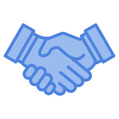 Handshake Icon Element For Design