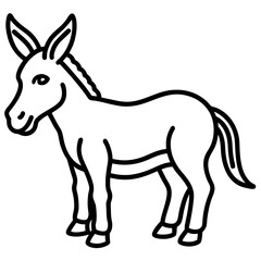 donkey illustration