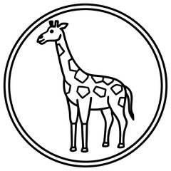 giraffe illustration