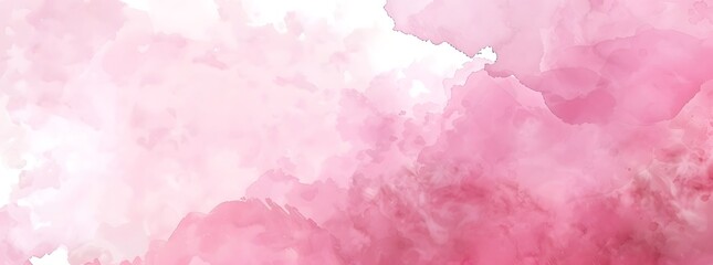 Fototapeta premium Abstract Pink Watercolor Wash Texture