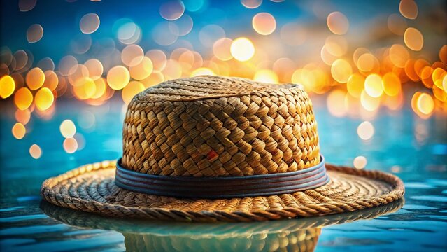 Greek Fisherman Hat - Stylish Design with Copy Space