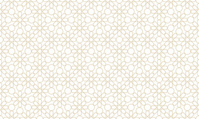 Seamless geometric pattern in authentic arabian style.
