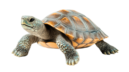 turtle isolated on white