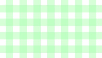 グリーンのチェック柄のシンプルな背景