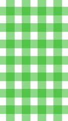 グリーンのチェック柄のシンプルな背景