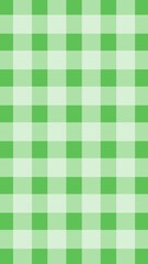 グリーンのチェック柄のシンプルな背景