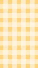 オレンジと黄色のチェック柄の背景