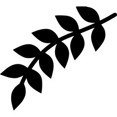 vector images of leaves and the like