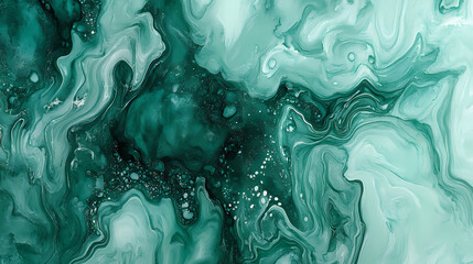 Obraz premium Seafoam green watercolor texture for serene projects. Seafoam. Illustration