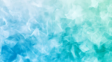 Obraz premium Gradient light seafoam to light cyan abstract background. Seafoam. Illustration
