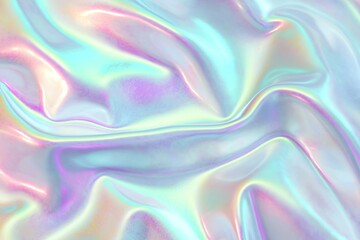 Obraz premium Piece of fabric with a rainbow pattern