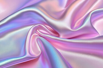 Obraz premium Piece of fabric with a purple hue and a shiny texture