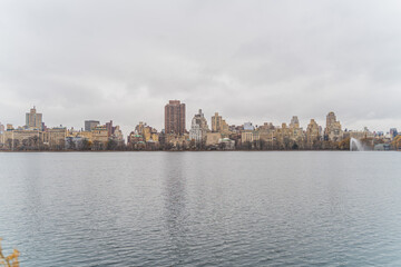 View of the city from central park new york